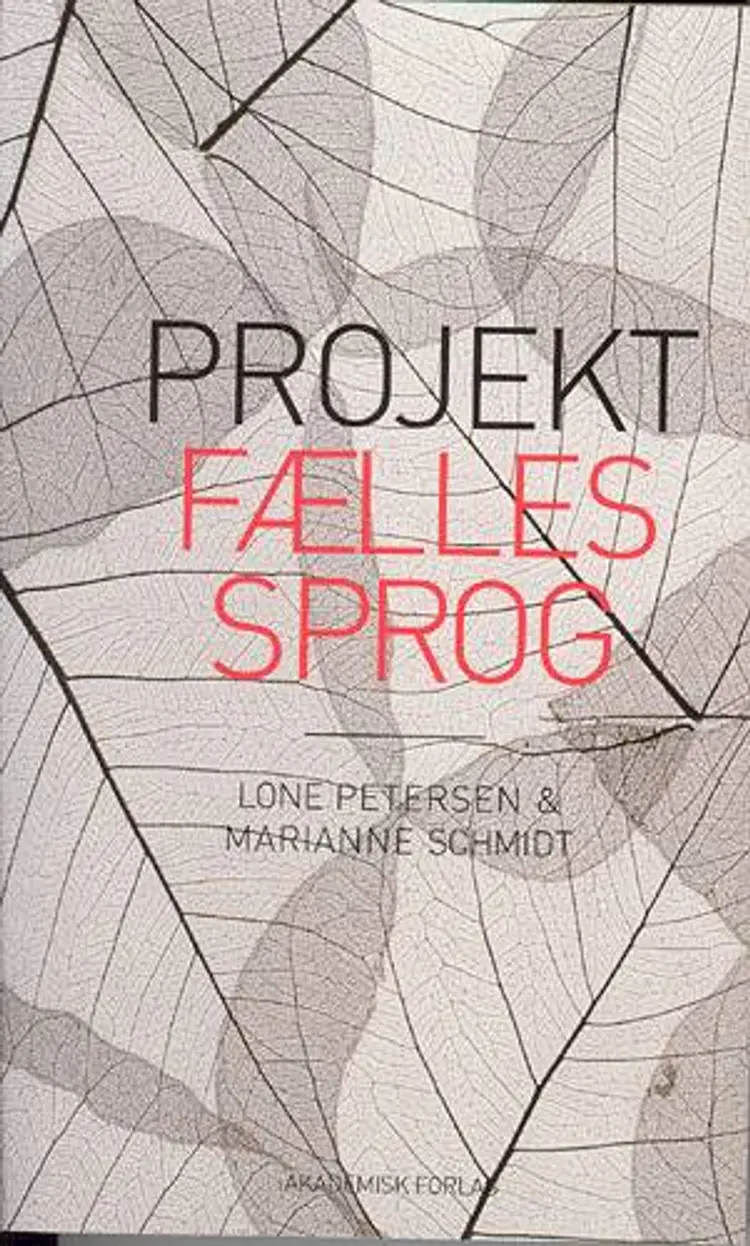 Projekt fælles sprog af Lone Petersen