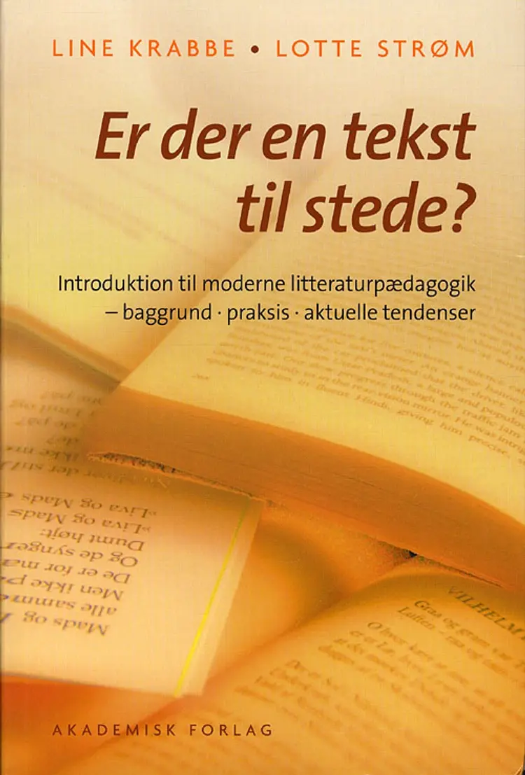 Er der en tekst til stede? af Line Krabbe