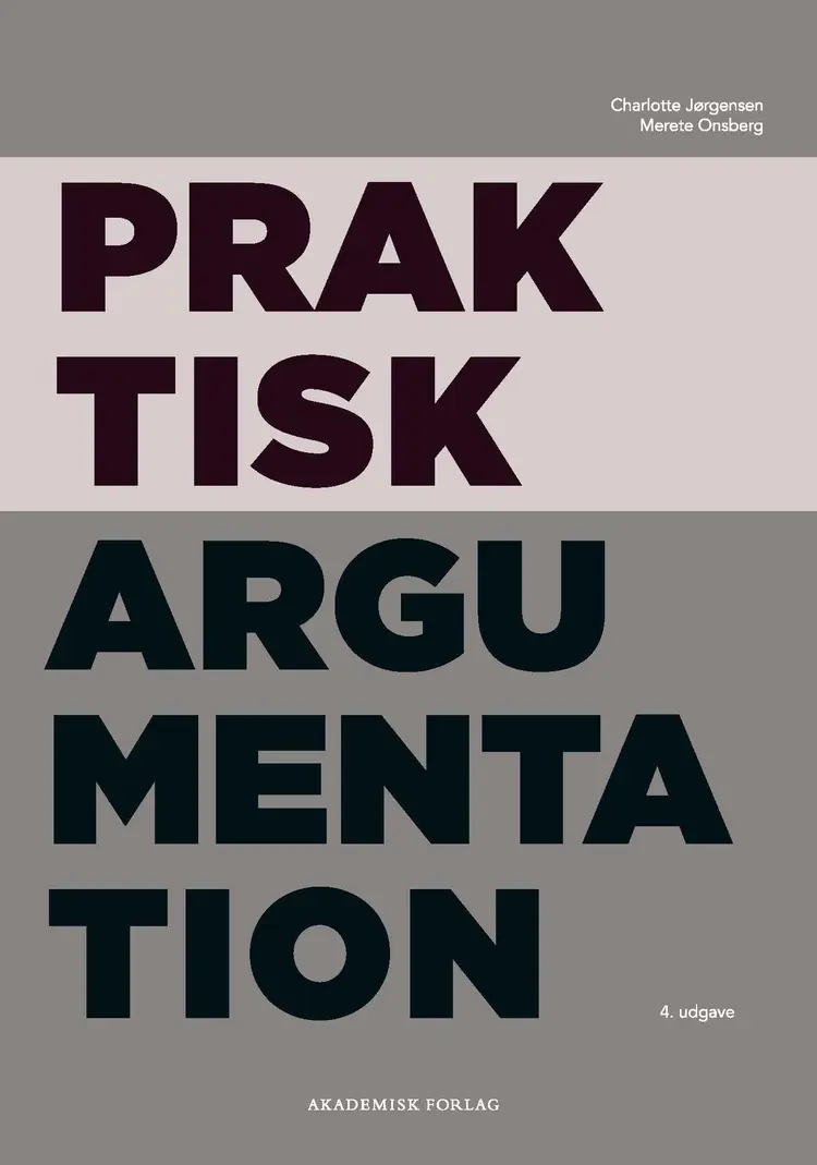 Praktisk argumentation af Charlotte Jørgensen