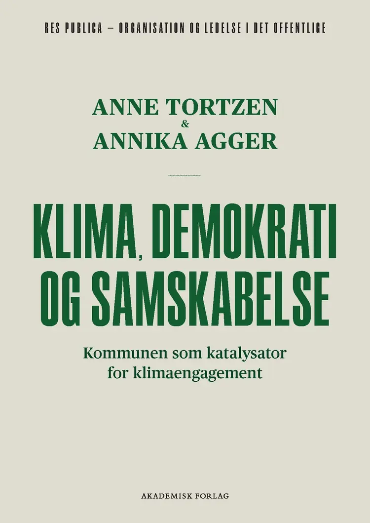 Klima, demokrati og samskabelse af Annika Agger