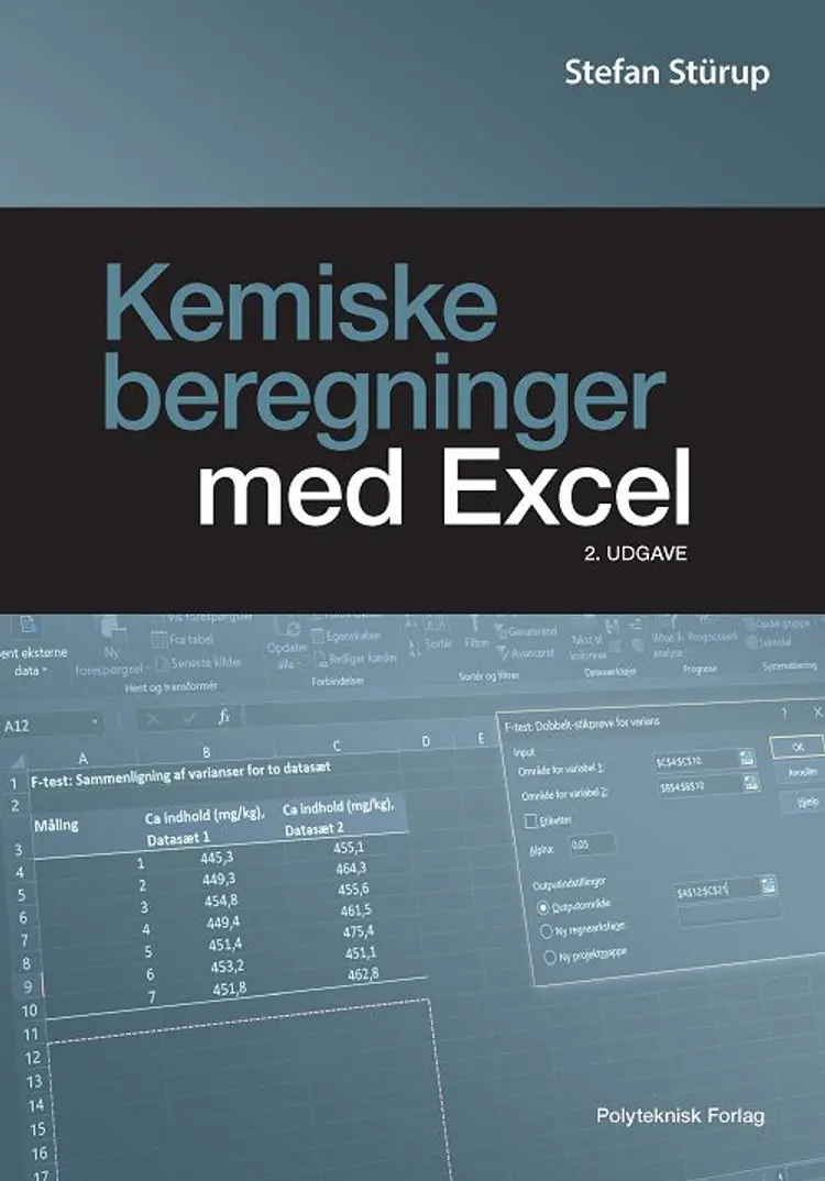 Kemiske beregninger med Excel af Stefan Stürup