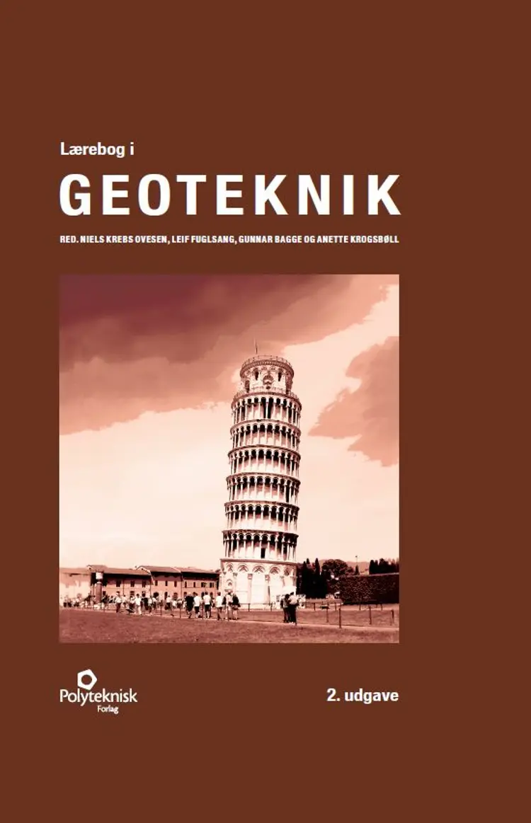 Lærebog i Geoteknik af Gunnar Bagge