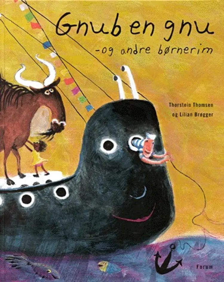 Gnub en gnu - og andre børnerim af Thorstein Thomsen
