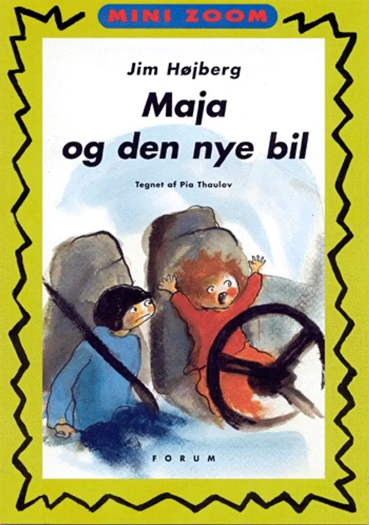 Maja og den nye bil af Jim Højberg