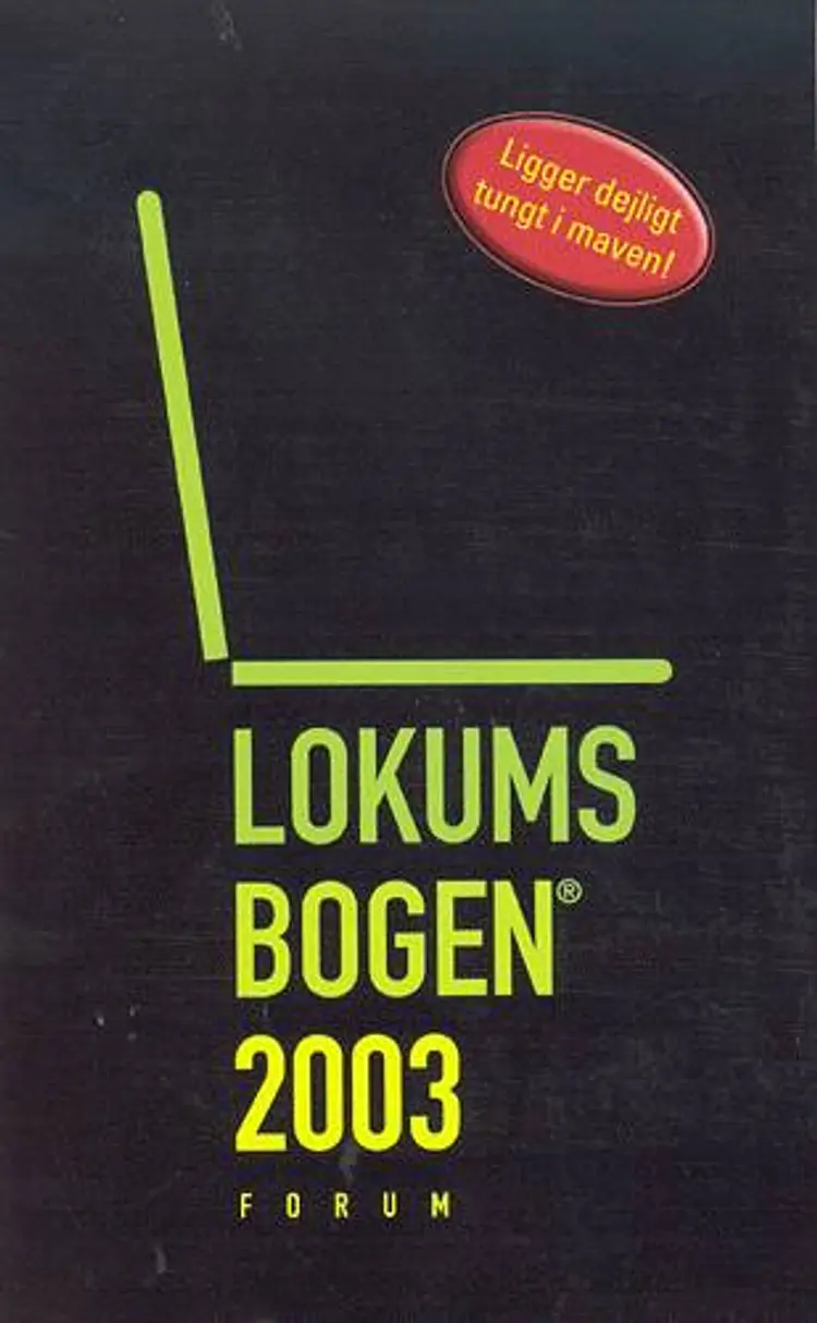 Lokumsbogen 2003 af Sten Wijkman Kjærsgaard