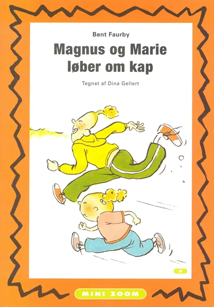 Magnus og Marie løber om kap af Bent Faurby