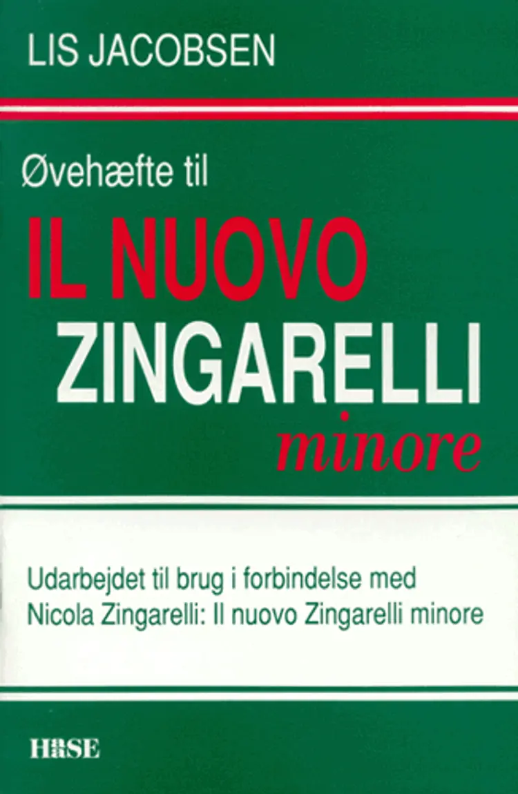 Øvehæfte til Il nuovo Zingarelli minore af Lis Jacobsen