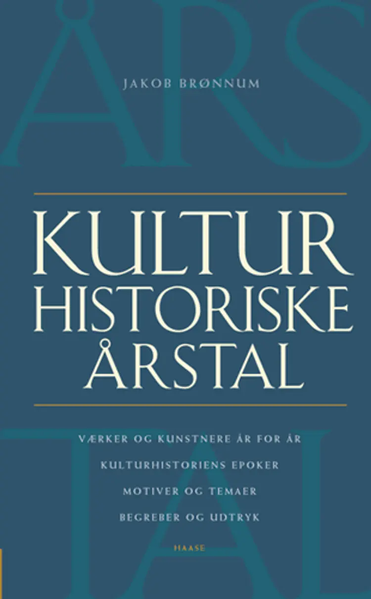 Kulturhistoriske årstal af Jakob Brønnum