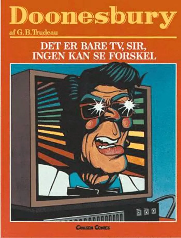 Det er bare TV, sir, ingen kan se forskel