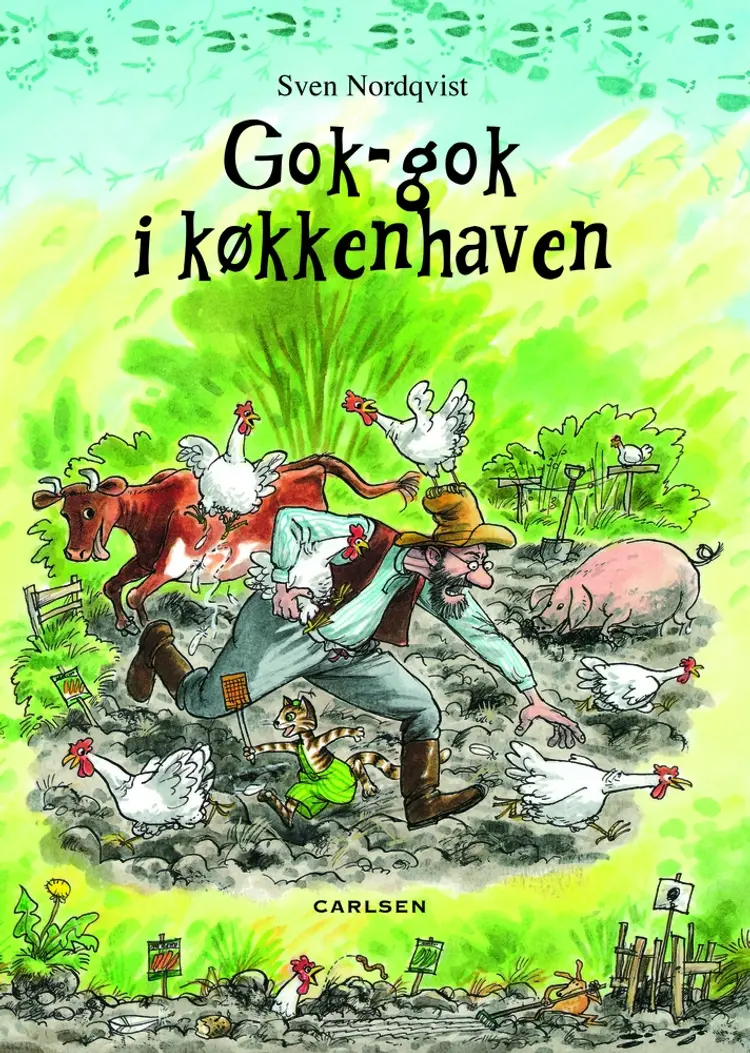 Gok-gok i køkkenhaven af Sven Nordqvist