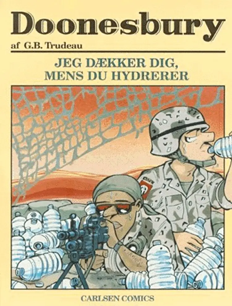 Jeg dækker dig, mens du hydrerer af Garry Trudeau