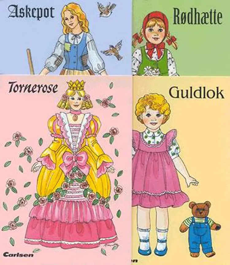 Påklædningsdukker - eventyr