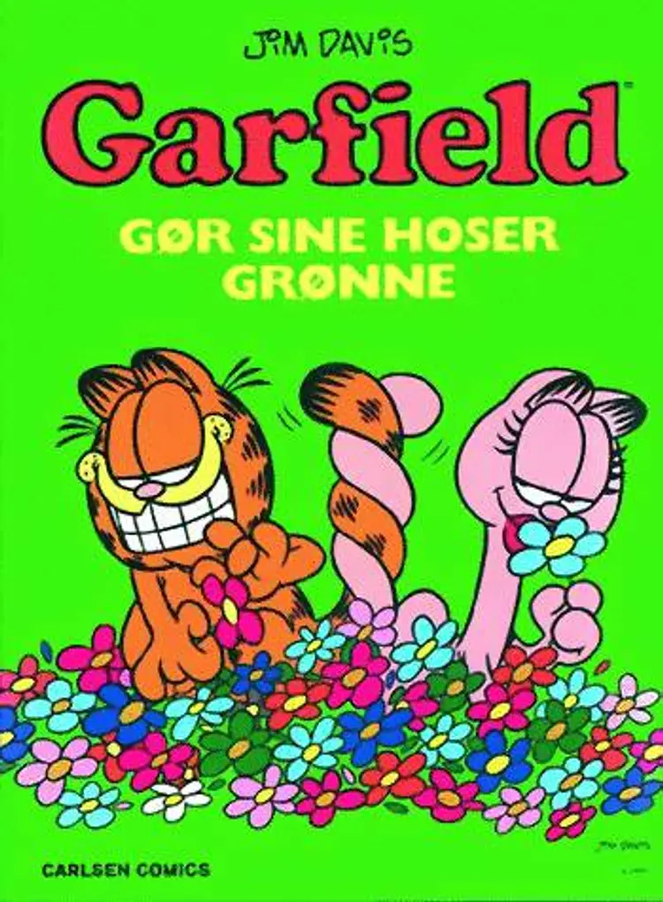 Garfield gør sine hoser grønne af Jim Davis