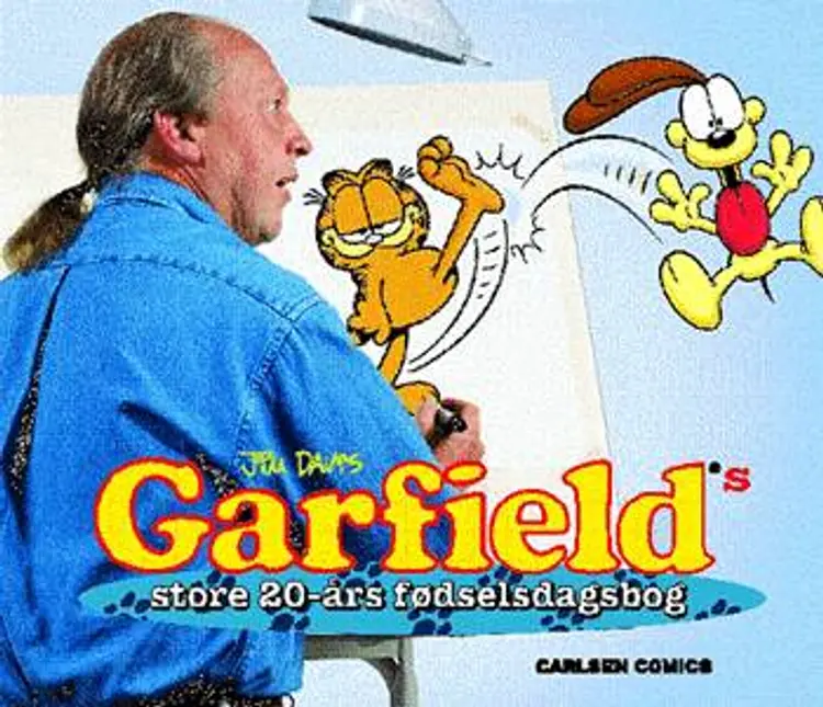 Garfields store 20-års fødselsdagsbog af Jim Davis