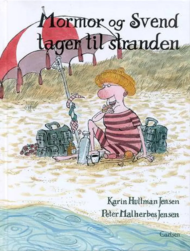 Mormor og Svend tager til stranden af Karin Hultman Jensen