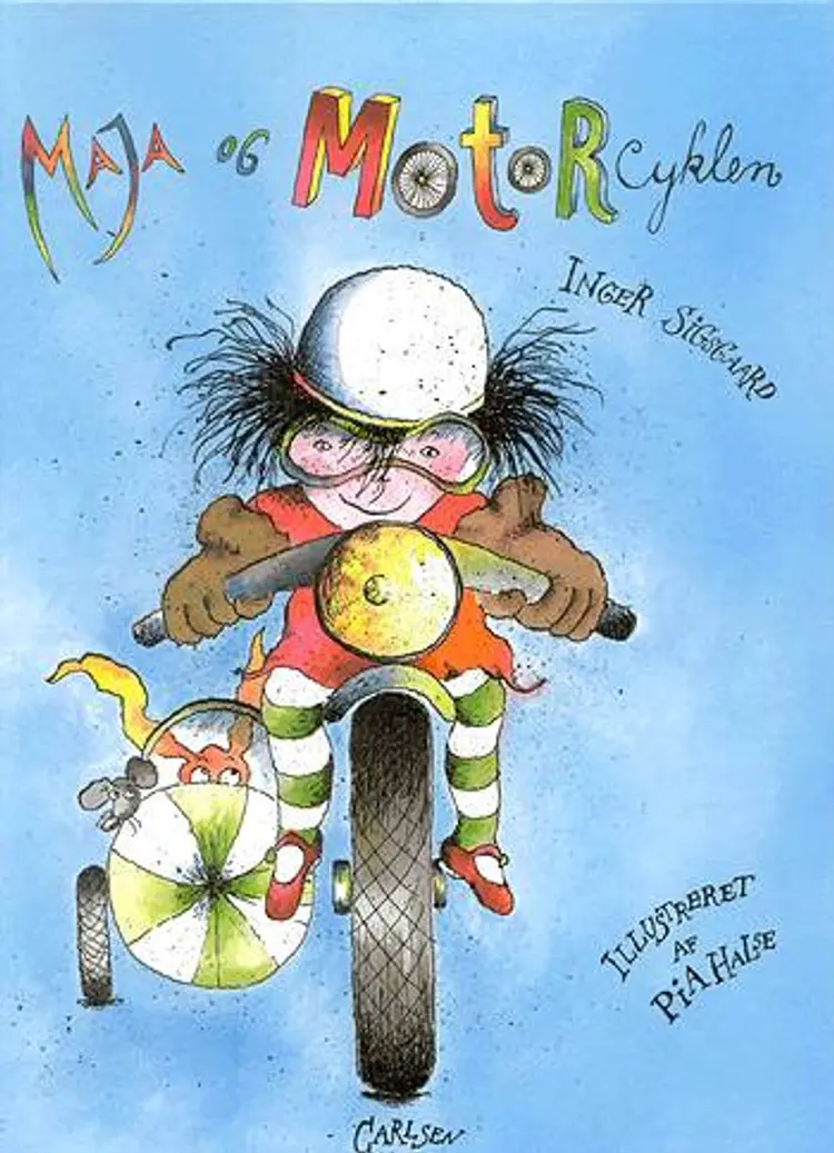 Maja og motorcyklen af Inger Sigsgaard