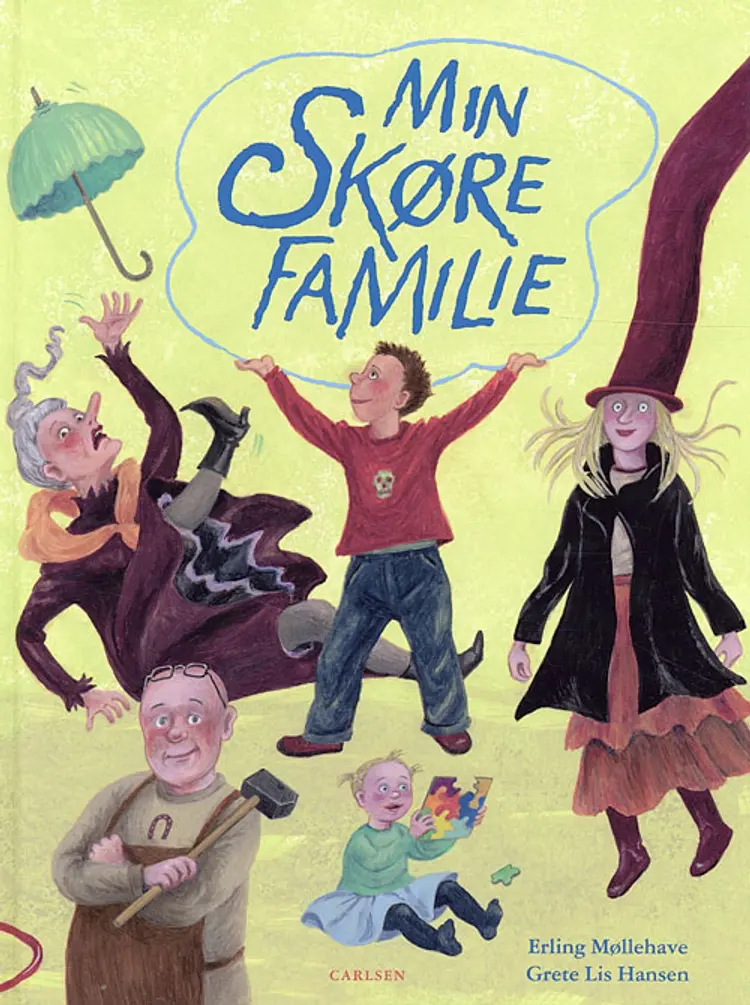 Min skøre familie af Erling Møllehave