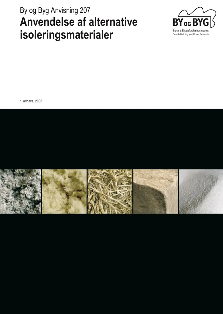Anvendelse af alternative isoleringsmaterialer af Carsten Pedersen