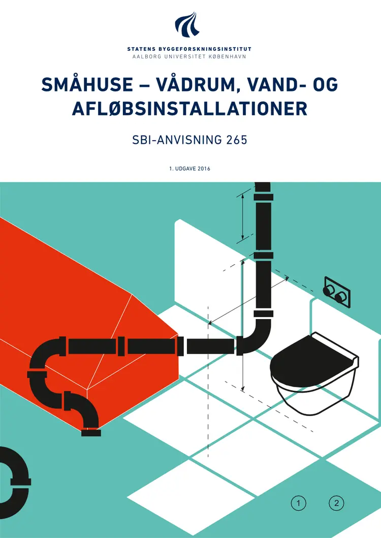 Småhuse - vådrum, vand- og afløbsinstallationer af Erik Brandt