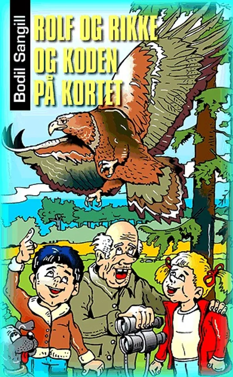 Rolf og Rikke og koden på kortet af Bodil Sangill