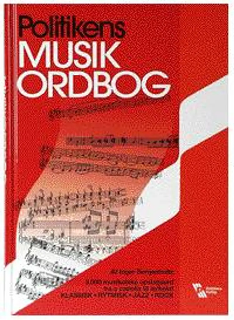 Politikens musikordbog af Inger Bergenholtz