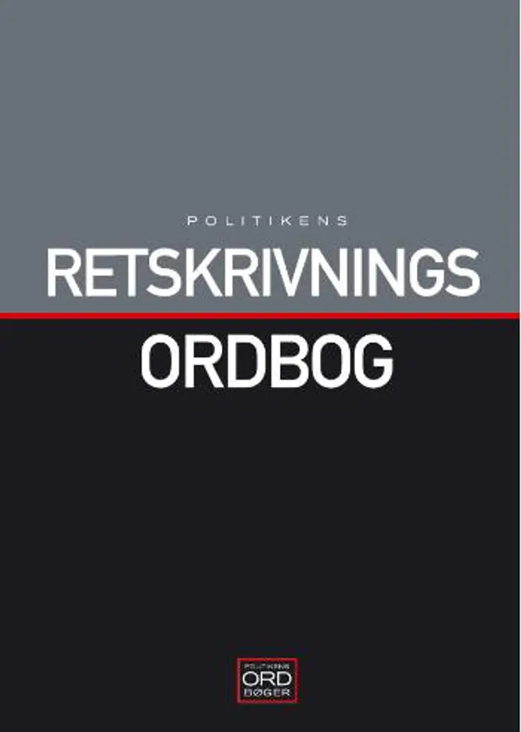 Politikens retskrivningsordbog