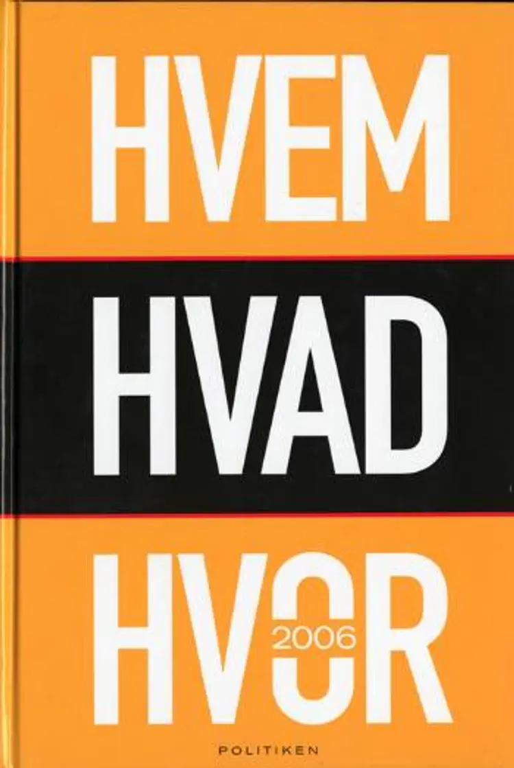 Politikens Hvem hvad hvor
