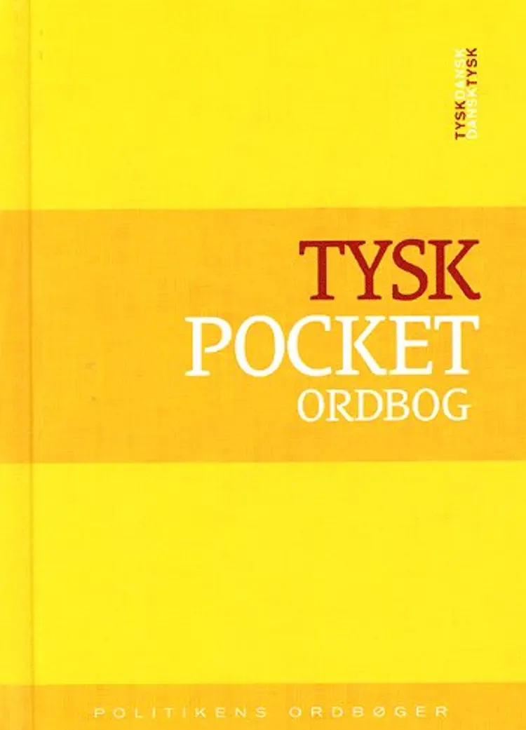 Politikens tysk pocket ordbog