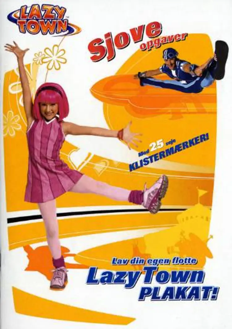LazyTown aktivitetsbog af Magnus Scheving