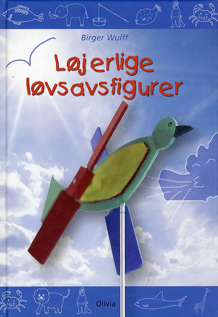 Løjerlige løvsavsfigurer af Birger Wulff