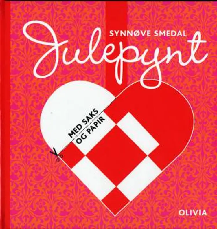 Julepynt med saks og papir af Synnøve Smedal