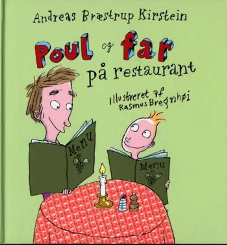 Poul og far på restaurant af Andreas Bræstrup Kirstein