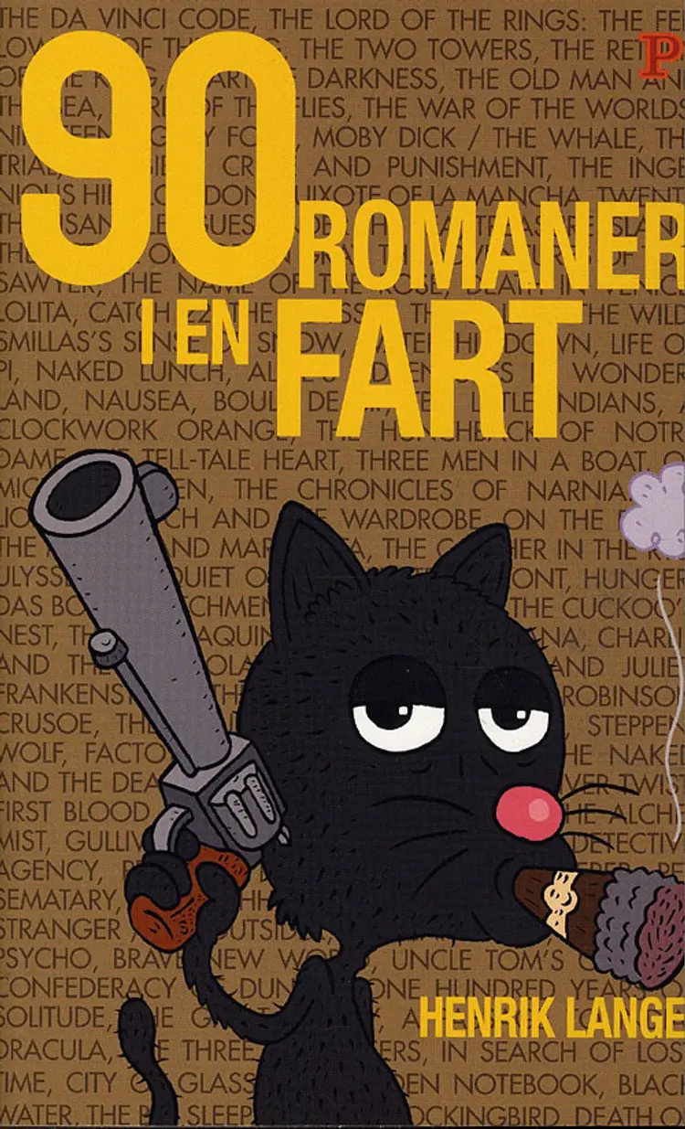 90 romaner i en fart af Henrik Lange