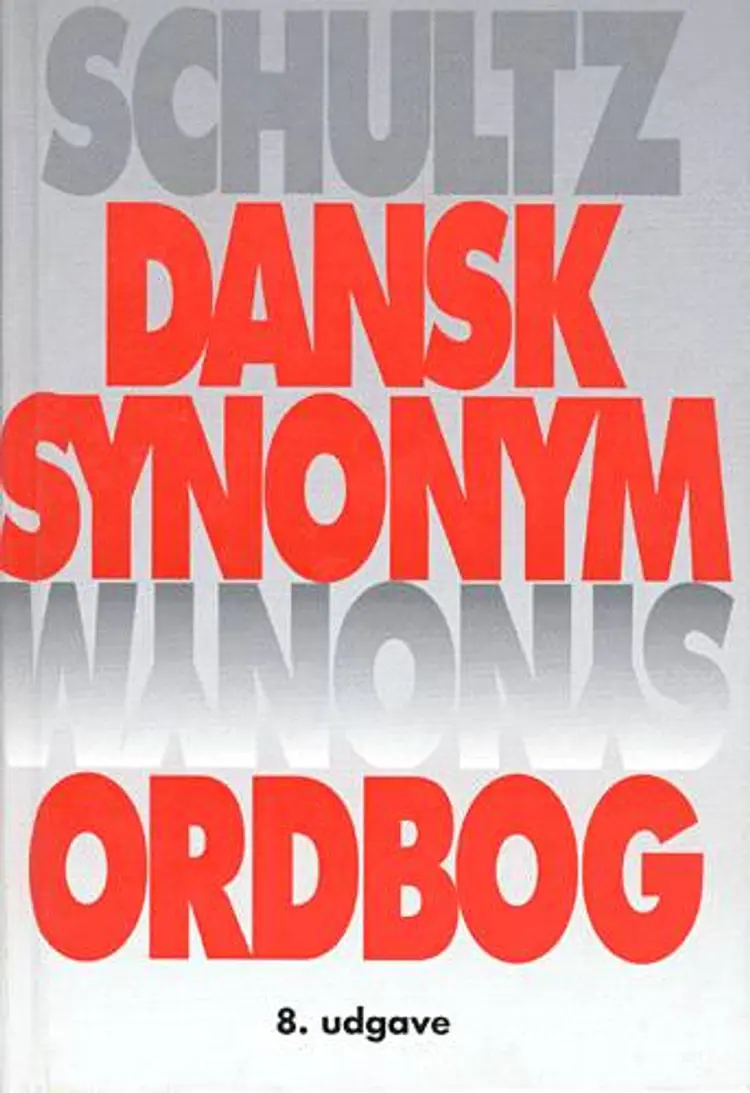 Dansk synonymordbog af Erik Timmermann