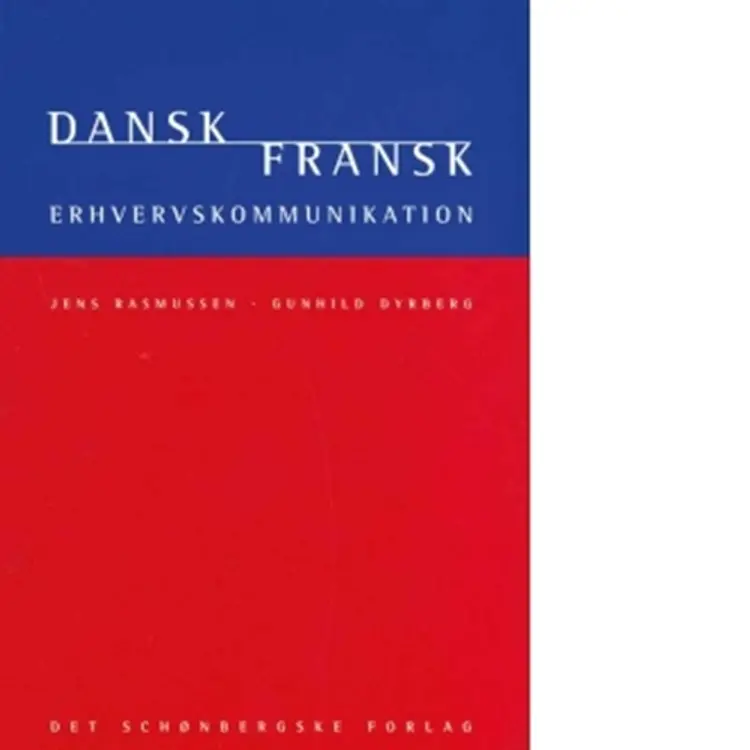 Dansk-fransk erhvervskommunikation af Jens Rasmussen