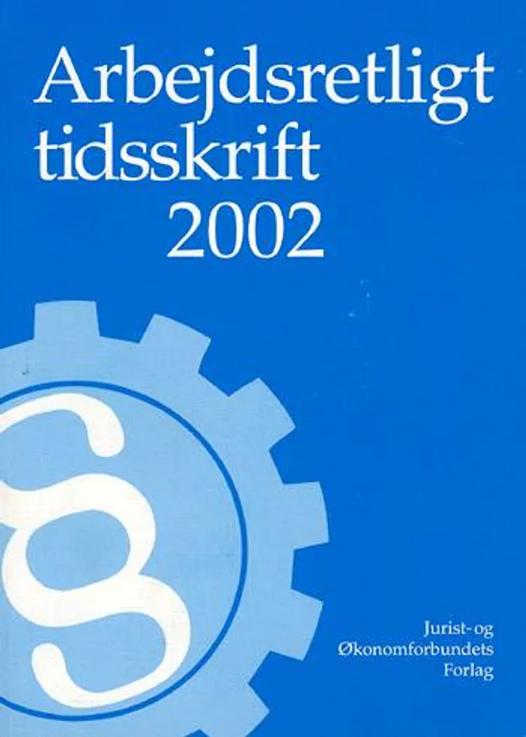 Arbejdsretligt tidsskrift af Niels Waage