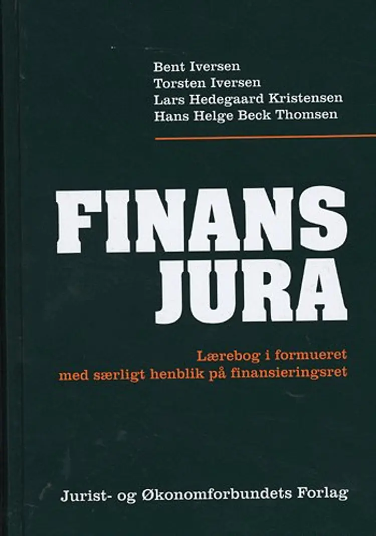 Finansjura af Bent Iversen