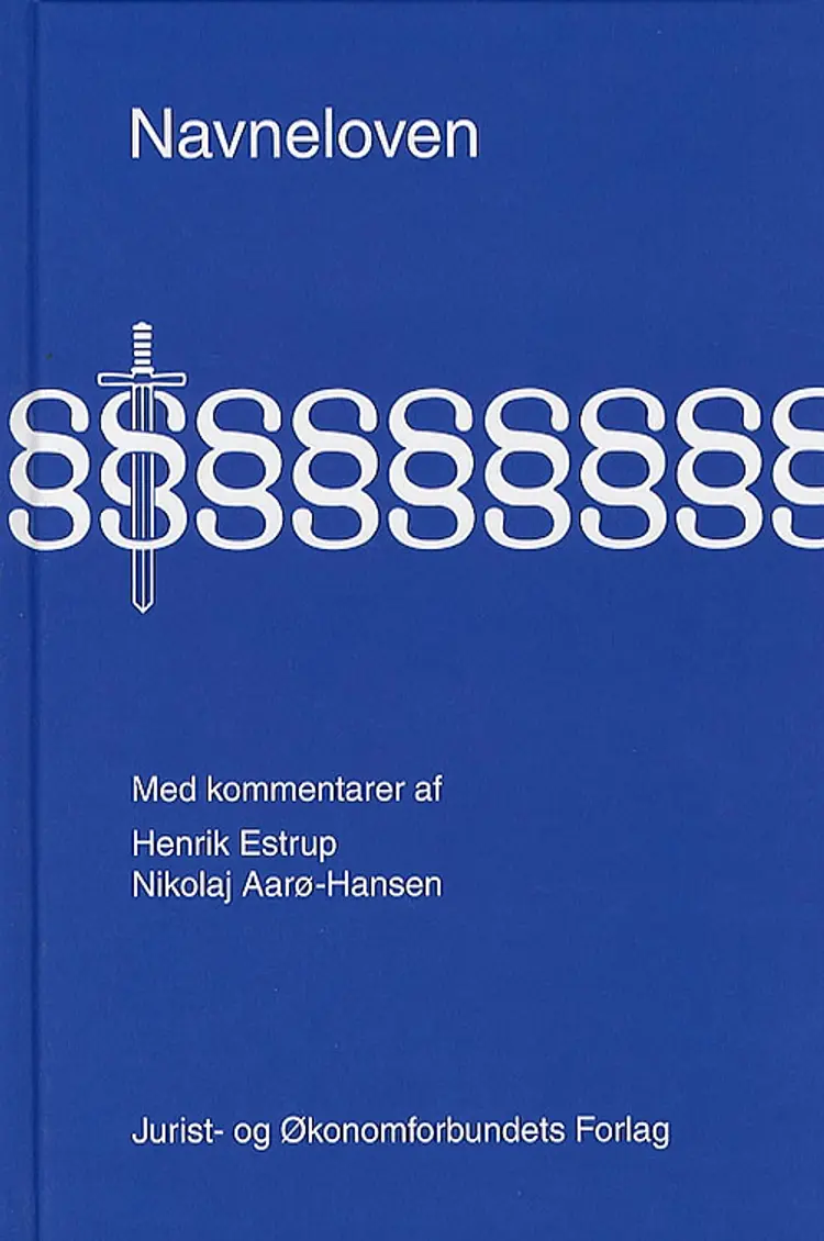 Navneloven med kommentarer af mfl