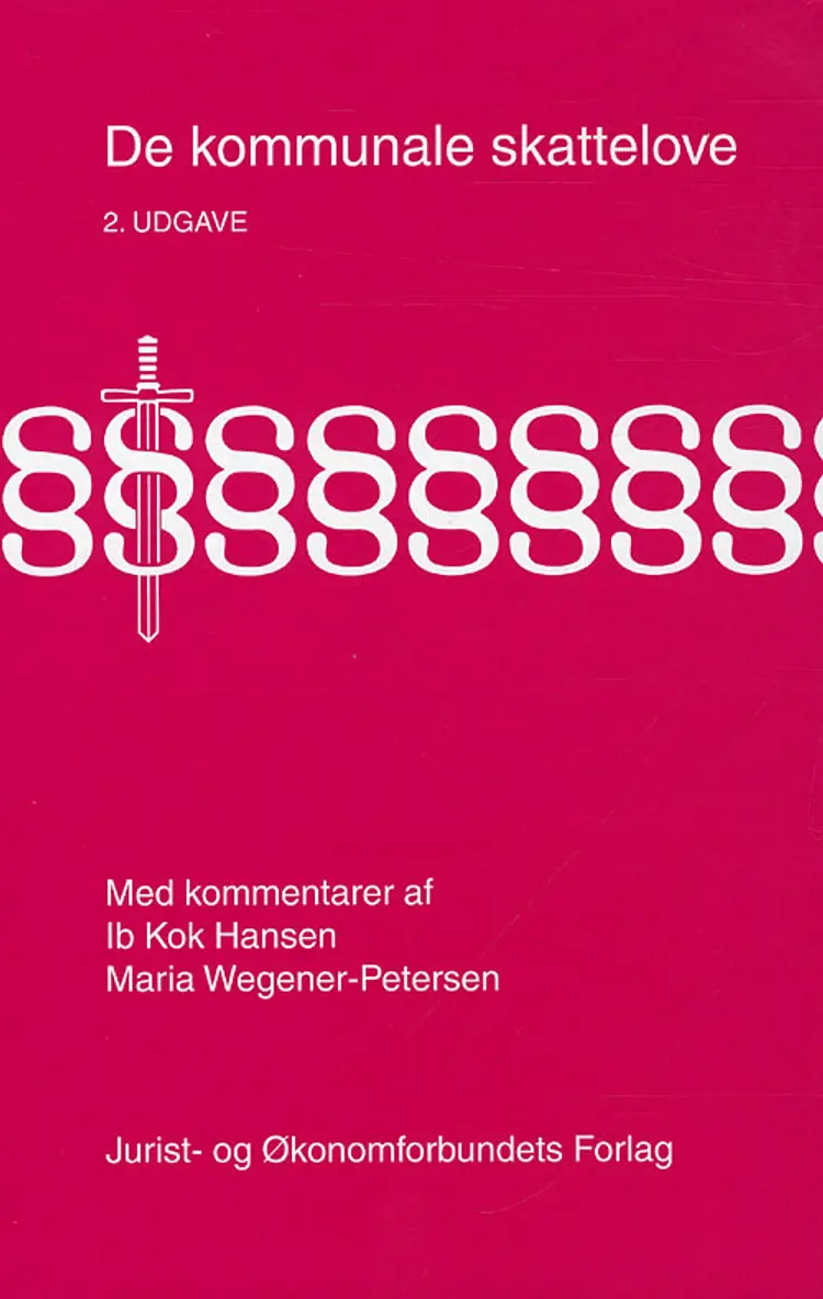 De kommunale skattelove med kommentarer af mfl