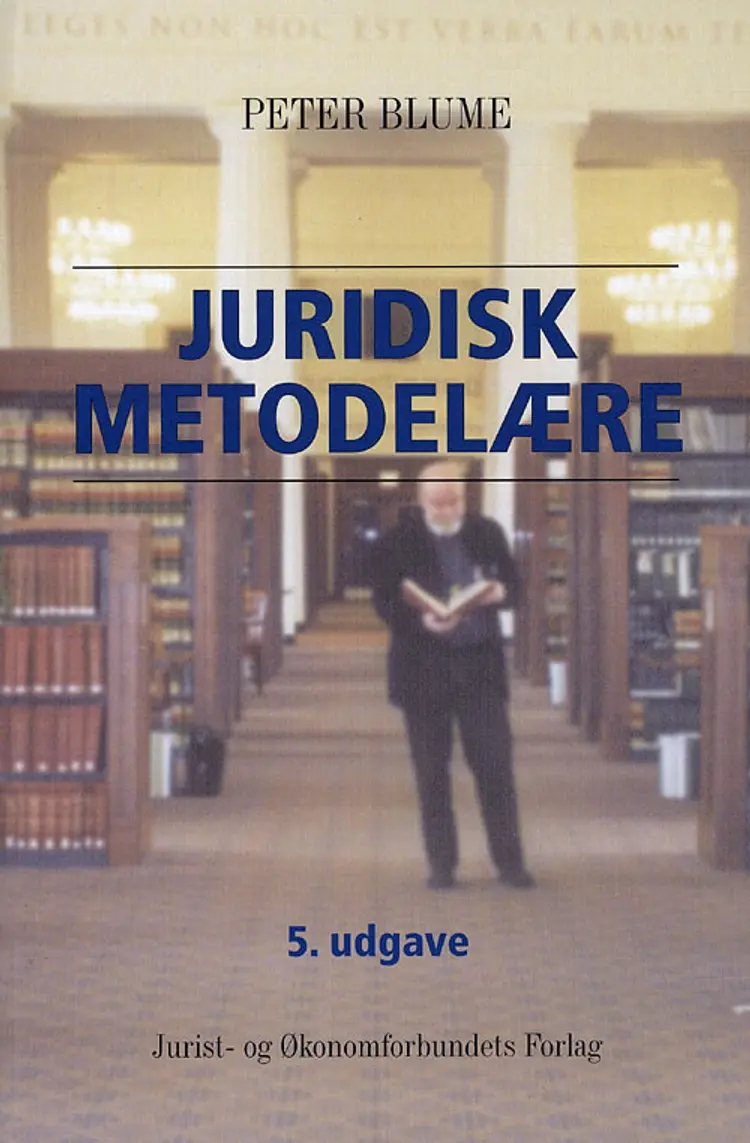 Juridisk metodelære af Blume P