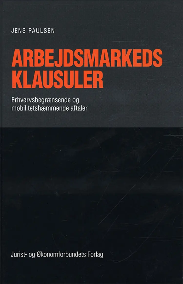 Arbejdsmarkedsklausuler af Jens Paulsen