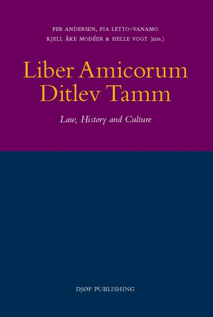 Liber Amicorum Ditlev Tamm af Per Andersen