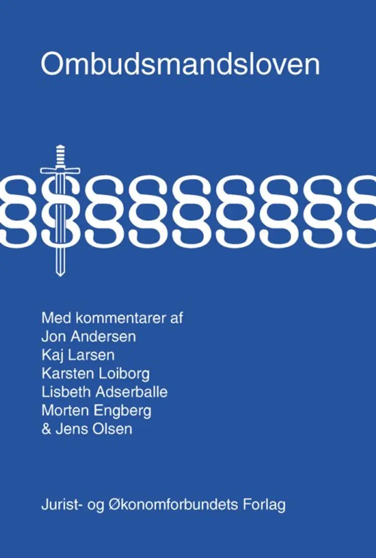 Ombudsmandsloven med kommentarer af Larsen K