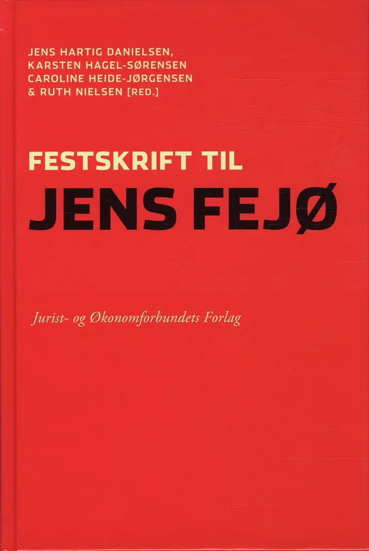 Festskrift til Jens Fejø af Caroline Heide-Jørgensen