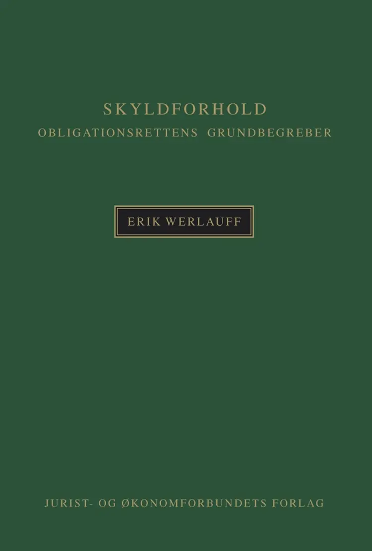 Skyldforhold af Erik Werlauff