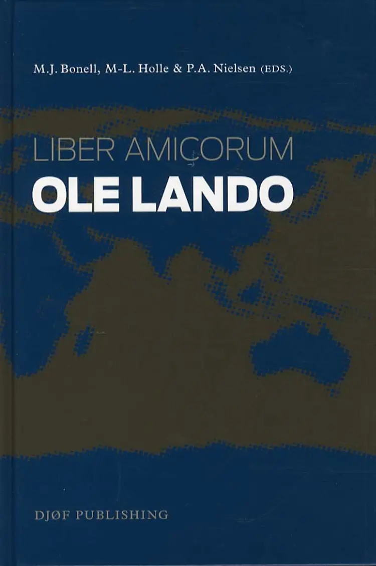 Liber amicorum Ole Lando af Marie-Louise Holle