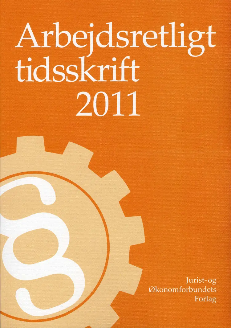 Arbejdsretligt tidsskrift af Jørn Andersen