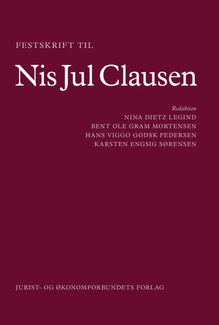 Festskrift til Nis Jul Clausen af Bent Ole Gram Mortensen