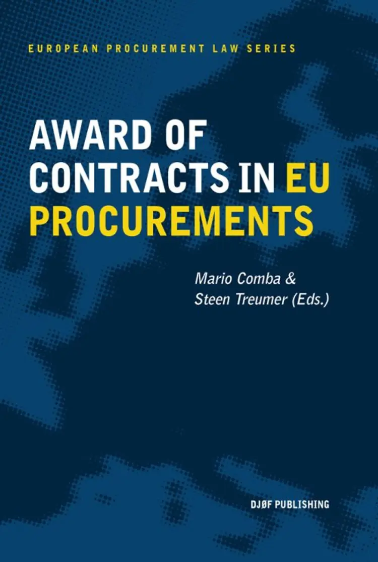 Award of Contracts in EU Procurement af Mario Comba