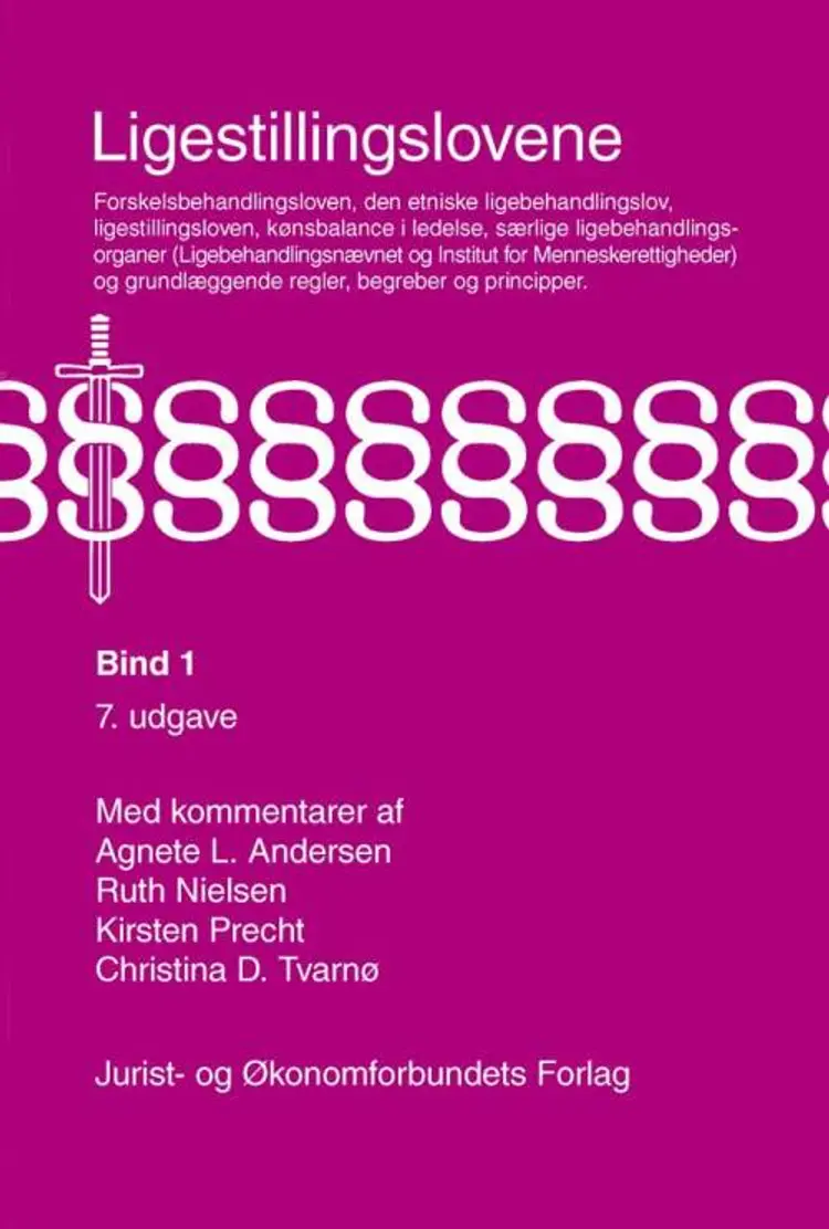 Ligestillingslovene med kommentarer af Nielsen